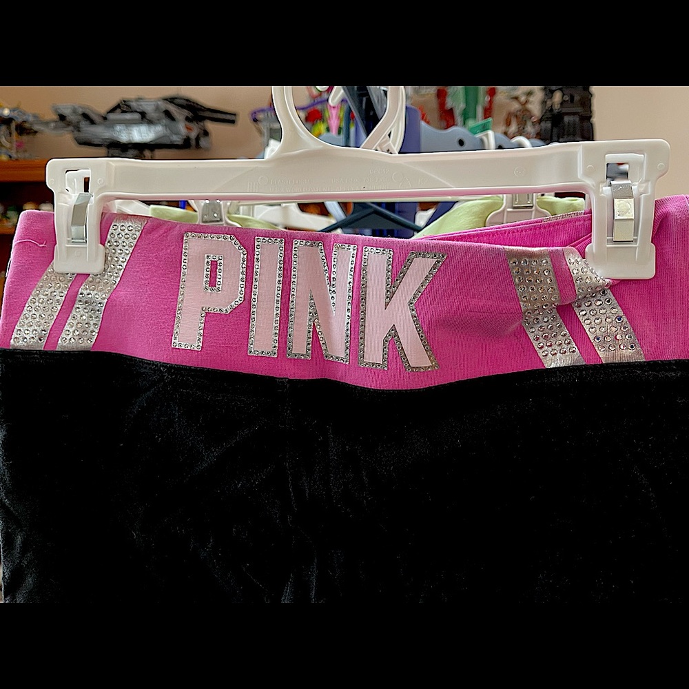 Victoria Secret Pink Cotton Crop Legging